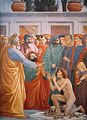 Masaccio. Raising of the Son of Teophilus and St. Peter Enthroned. Detail..jpg