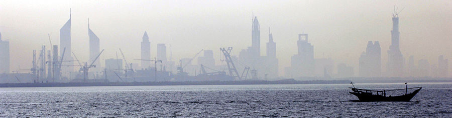 Скайлайн Дубая в 2006 году
