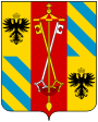 Coat of arms of the House of Montefeltro (1443).svg