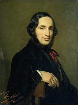 Портрет И. Айвазовского работы А. Тыранова (1841)